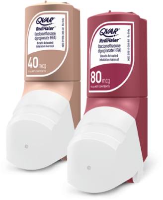 QVAR Redihaler 80 MCG and QVAR Redihaler 40 MCG maintenance inhalers